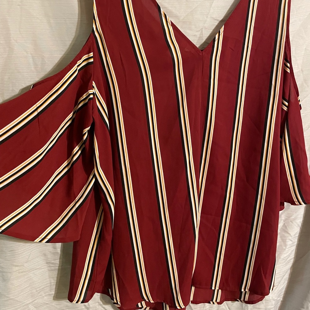 Rayon drop sleeve. 2X.